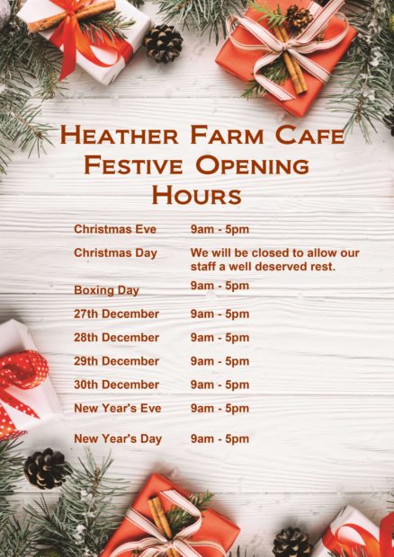 Image for Christmas at Heather Farm Cafe