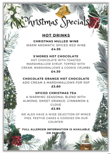 Image for Lots of Christmas Goodies at the Café
