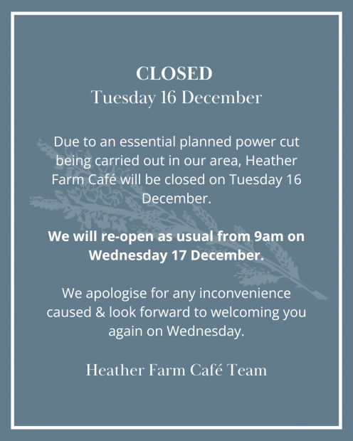 Image for Closure Tuesday 16 December